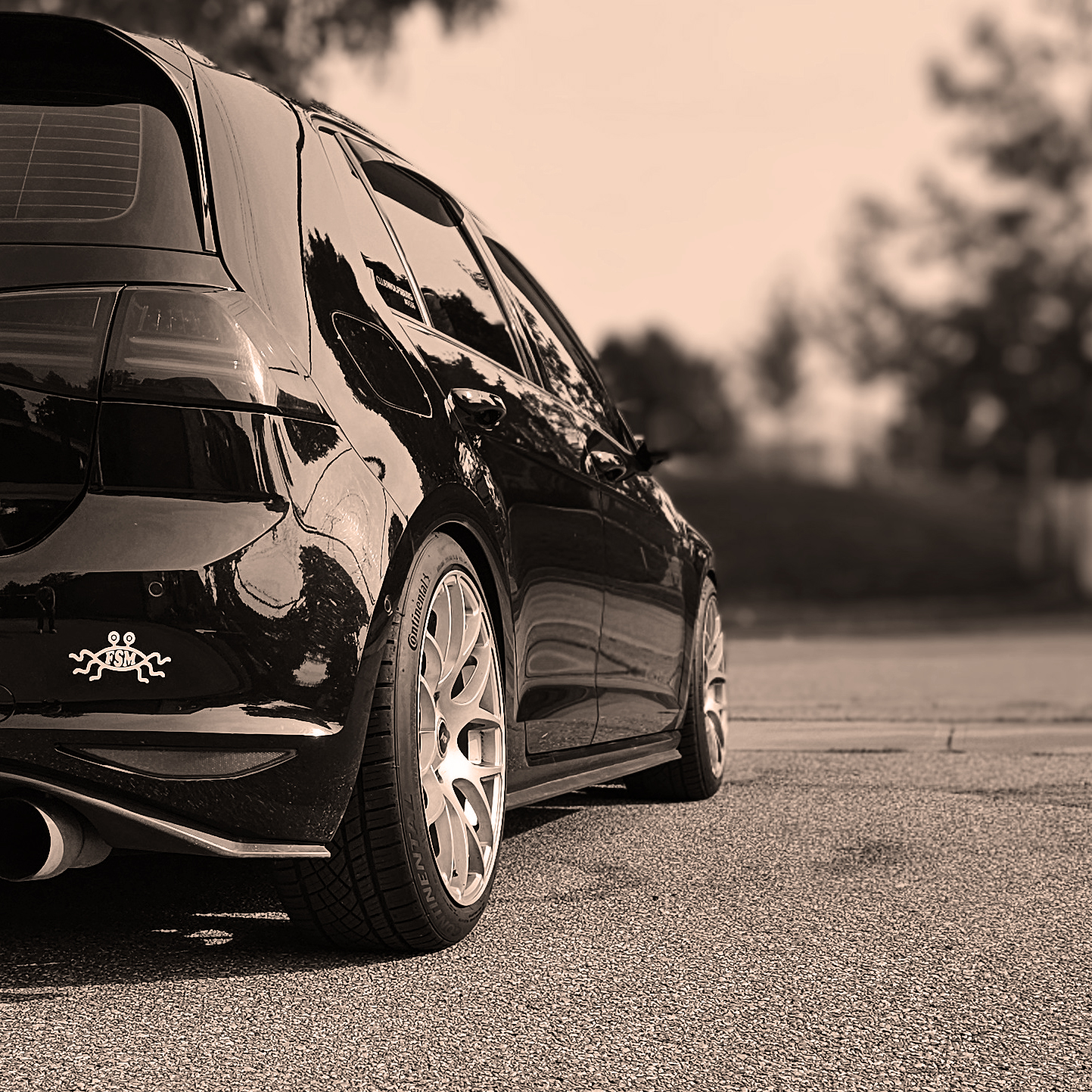 MK7 GTI — rear quarter